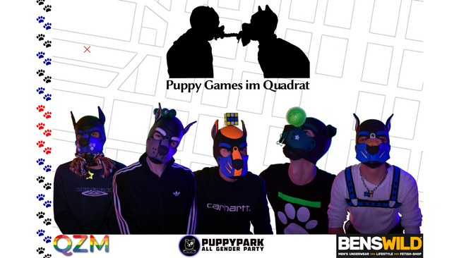 Puppy Games im Quadrat & Karaoke
