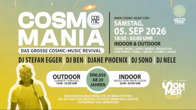 COSMOMANIA - DAS GROSSE COMIC-MUSIC REVIVAL  🌴☀️