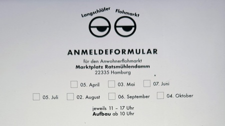 Langschläfer Flohmarkt Ratsmühlendamm