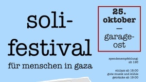 Soli-Festival für Menschen in Gaza
