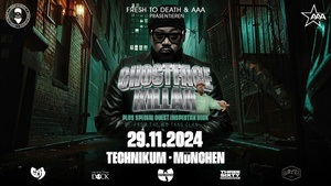 GHOSTFACE KILLAH & SPECIAL GUEST + DJ Scram Jones + Kokonelle & Waseem auf Europa Tour