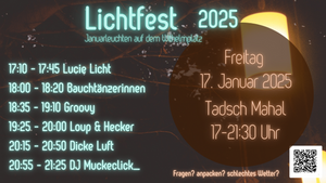 Lichtfest 2025 – Januarleuchten auf dem Wilhelmplatz