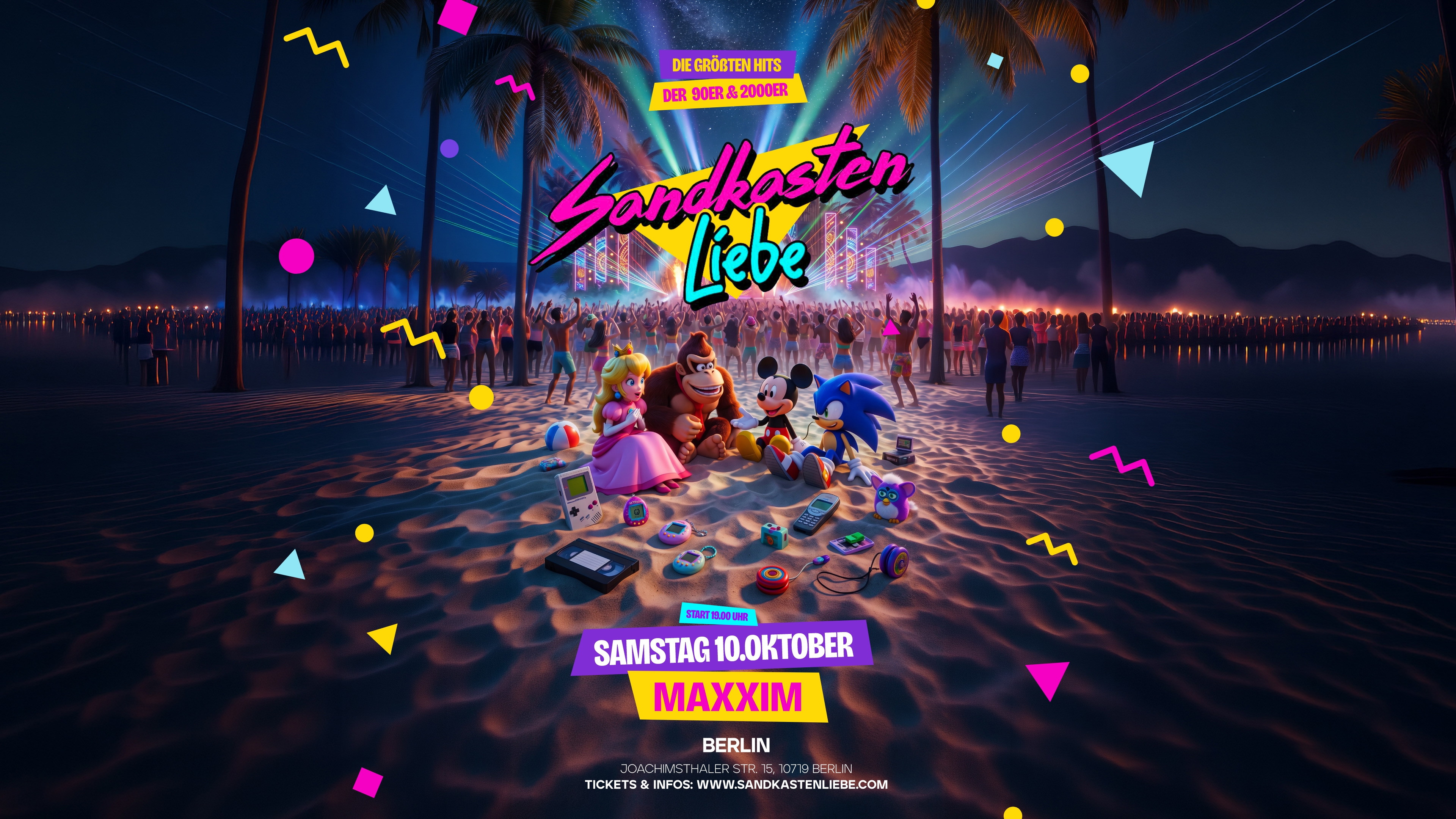 SANDKASTENLIEBE Berlin's 90er & 2000er Event