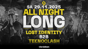 Smashed Society Label Night • 29.11 w. Teknoclash & Lost Identity All Night Long