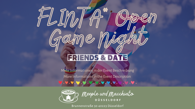 FLINTA* Open Game Night - Friends & Date