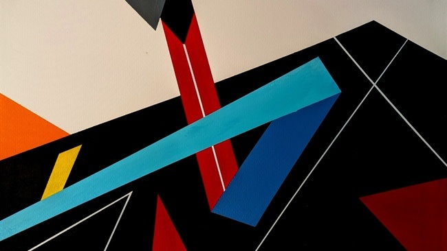 Atelier-Abend Workshop / Geometrie & Farbe