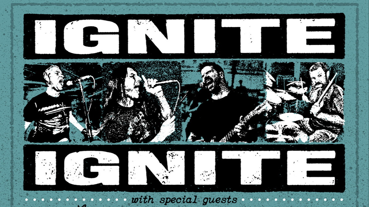 Titelbild der Veranstaltung Ignite - Live (Special Guests: Cancer Bats)