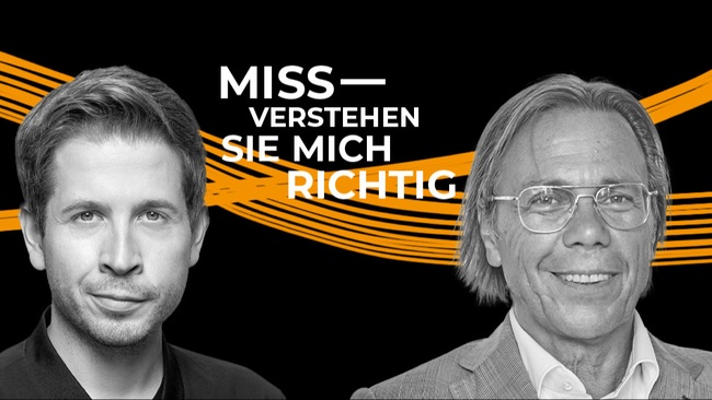 MISSVERSTEHEN SIE MICH RICHTIG Harald Welzer zu Gast bei Kevin Kühnert