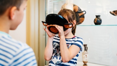 Kindergeburtstag im Antikenmuseum