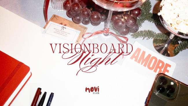 Gestalte dein Vision Board für 2026 - novi club