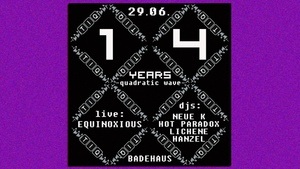 TIQ Quadratic Wave - 14th Anniversary - EQUINOX LIVE!
