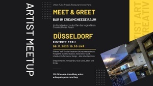 Meet & Greet - Artist Meetup in der Bar im Creamcheese-Raum