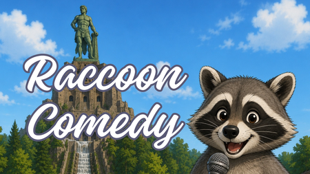 Raccoon Comedy das Open Mic 🎤 Museumsnacht Edition!