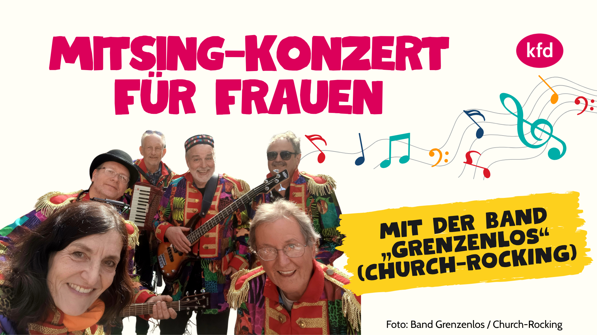 Mitsing-Konzert für Frauen mit Grenzenlos / Church-Rocking