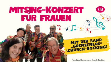 Mitsing-Konzert für Frauen mit Grenzenlos / Church-Rocking