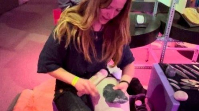 Flintknapping live - Feuersteinshow