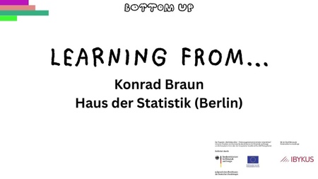 LEARNING FROM … Konrad Braun | Vorstand der Zusammenkunft eG | Haus der Statistik (Berlin)