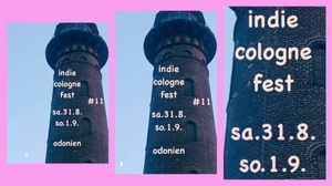 11 Jahre Indie.Cologne.Fest am 31.8. u. 1.9.24, Odonien
