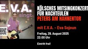 MitSingKunzät vür Naaksüüle, kostenloses Mitsingkonzert mit E.V.A.