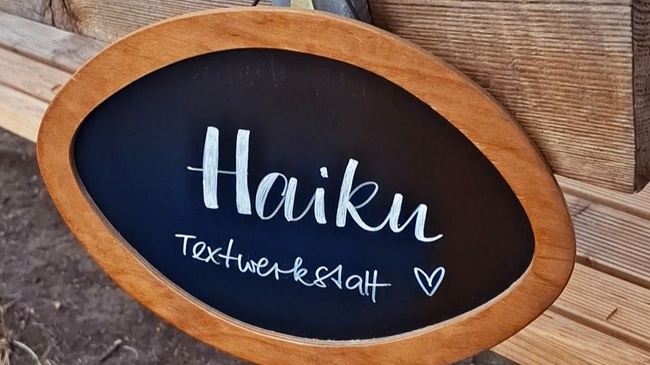 Haiku - drei Zeilen Natur