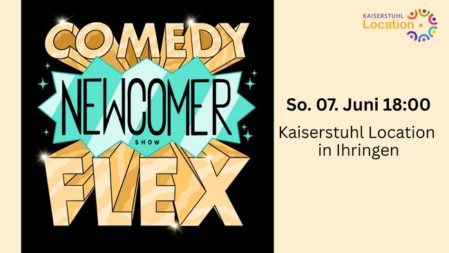 Comedy Flex – Newcomer Show