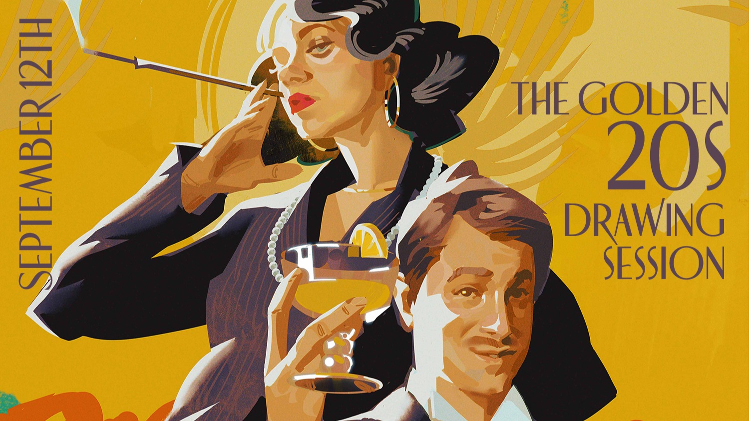 Drawing Session: The Golden 20s