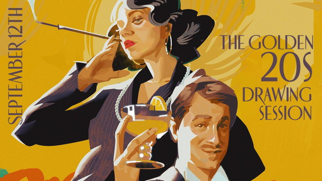 Drawing Session: The Golden 20s