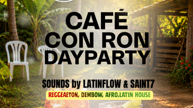 CAFÉ CON RON – Daydrinking & Music