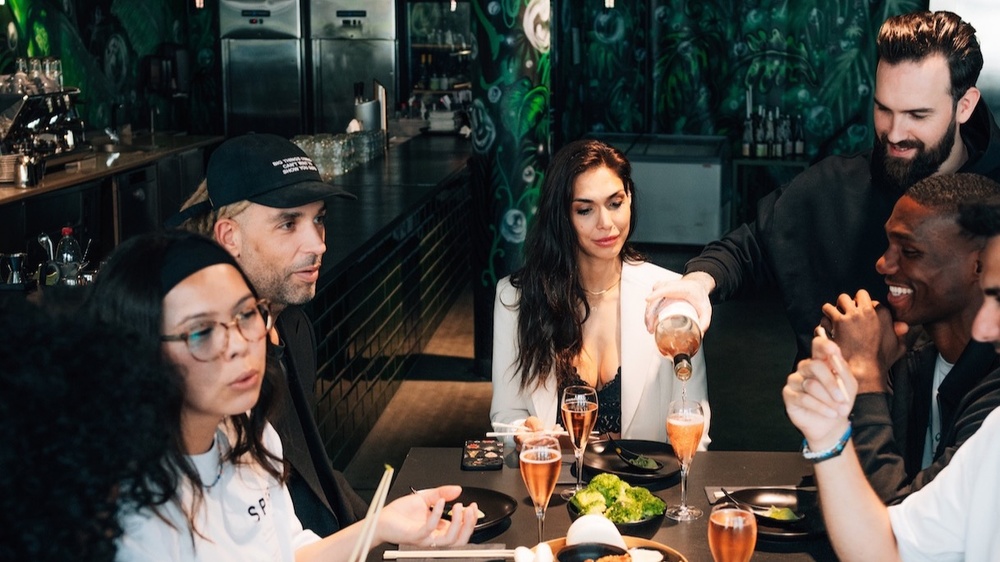 Bottomless Lunch "so viel Schaumwein, wie du trinken kannst"