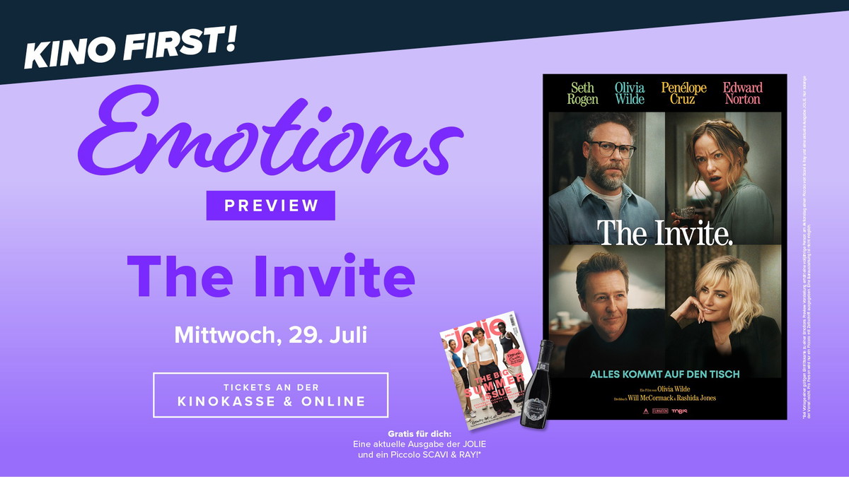 Titelbild der Veranstaltung Emotions Preview: The Invite