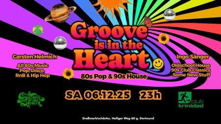GROOVE IS IN THE HEART - 80s Pop & 90s House