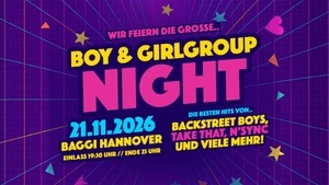 HANNOVER'S GRÖßTE BOY- & GIRLGROUP NIGHT!
