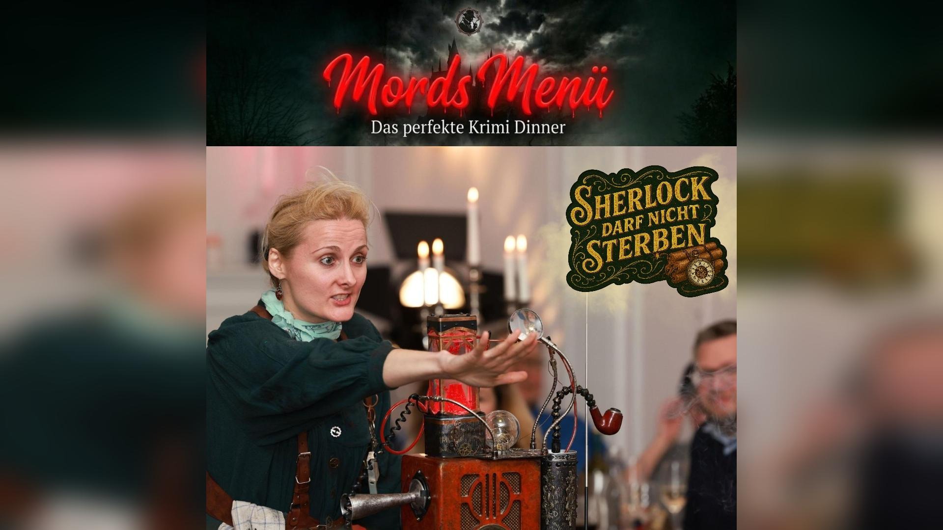 Mords Menü – Das perfekte Krimidinner „Sherlock darf nicht sterben“ Wuppertal