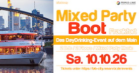 Mixed Party Boot Frankfurt