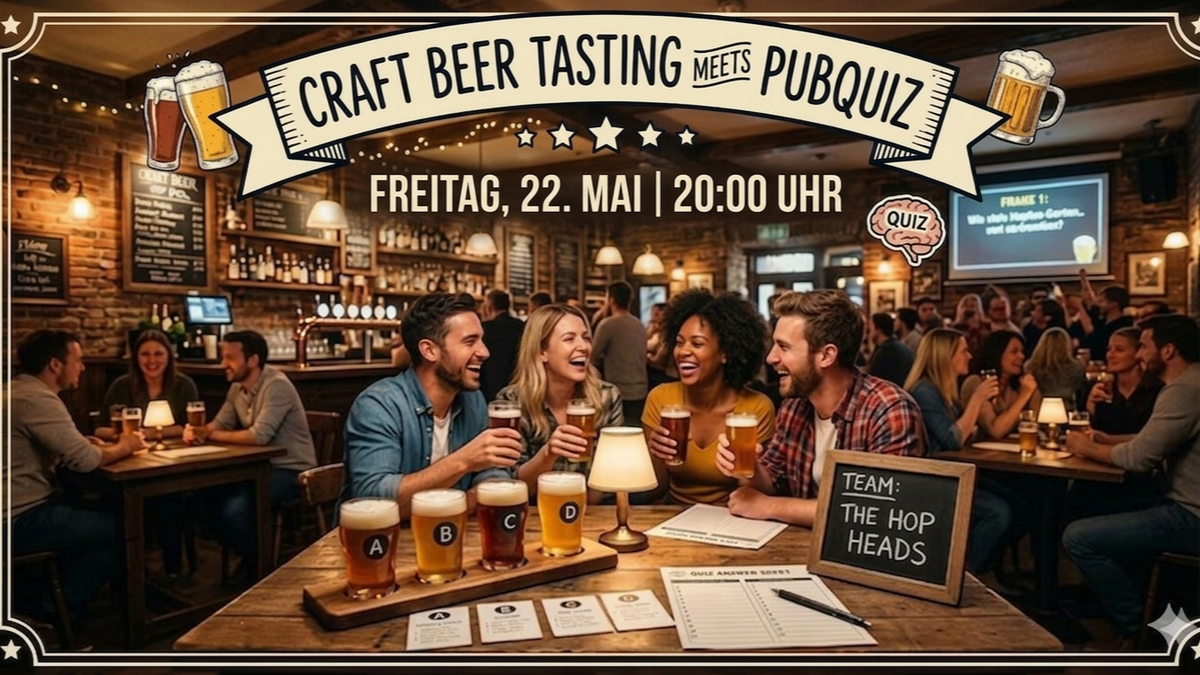 Craft Beer Tasting & Pub Quiz