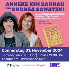 Anneke Kim Sarnau und Andrea Sawatzki lesen „Prost, Schwester!"