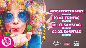 WEIBERFASTNACHT in der Live Music Hall