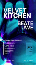 Velvet Kitchen’s Sonic Serving  w/ Dorsch91, Marie Moon, Dela Nesto, Caro Vola, JA:CK