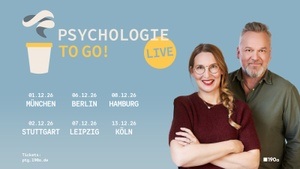 Psychologie to go! LIVE - Warum du deinem Kopf nicht glauben solltest. Aber deinem Bauch auch nicht!