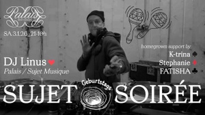 SUJET GEBURTSTAGS-SOIRÉE