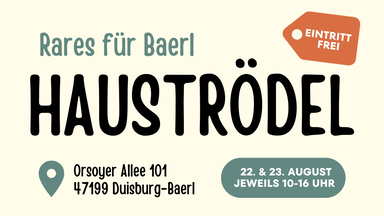 Rares für Baerl – Unser Haus- & Garagentrödel 🏠