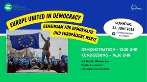 ***EUROPE UNITED IN DEMOCRACY***Gemeinsam für Demokratie und Europäische Werte