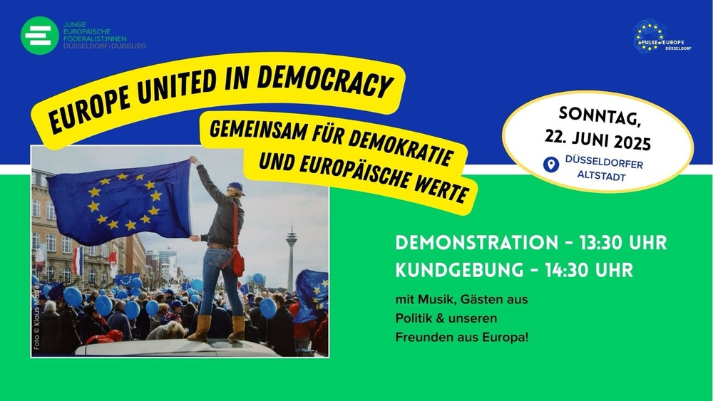 ***EUROPE UNITED IN DEMOCRACY***Gemeinsam für Demokratie und Europäische Werte