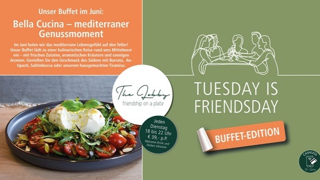 TUESDAY IS FRIENDSDAY - BELLA CUCINA