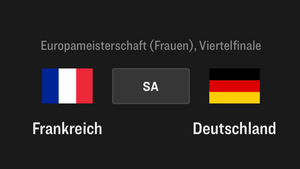 FRAUEN-EM VIERTELFINALE // FRANKREICH vs. DEUTSCHLAND