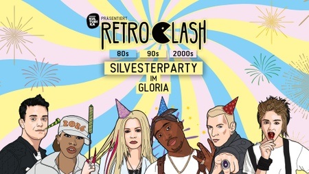 Retro Clash - Silvesterparty