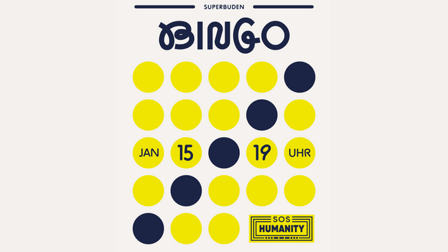 SOS HUMANITY BINGO