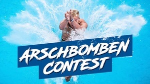 Arschbomben-Contest im Freibad Blumenthal