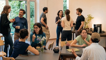 Tee und Gespräche auf Russisch in München