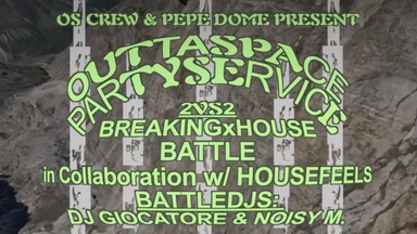 Outta space party Service